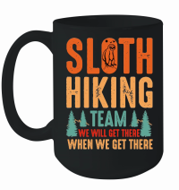 Product Sloth Hiking Team Mug