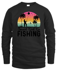 Product Smart Girl Go Fishing Unisex Sweatshirt