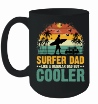 Product Surfer Dad Like A Regular Dad But Cooler Mug