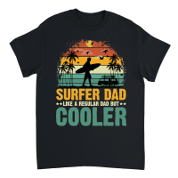 Product Surfer Dad Like A Regular Dad But Cooler Unisex T-Shirt
