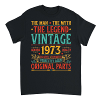 Product The Man The Myth The Legend Vintage 1973 Birthday Unisex T-Shirt