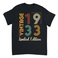 Product Vintage 1933 Limited Edition Birthday Unisex T-Shirt