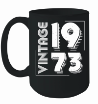Product Vintage 1973 Limited Edition Birthday Mug