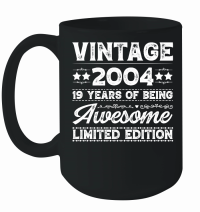 Product Vintage 2004 Being Awesome Limited Edition Birthday Mug