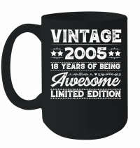 Product Vintage 2005 Being Awesome Limited Edition Birthday Mug