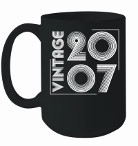 Product Vintage 2007 Birthday Mug