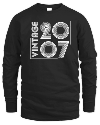 Product Vintage 2007 Birthday Unisex Sweatshirt
