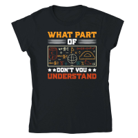 Product What Part Of Don't You Understand Math Teacher Classic Womens Crewneck T-shirt