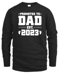 Product Promoted to Dad Est 2023 Unisex Sweatshirt
