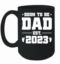 Product Soon To Be Dad Est 2023 Mug