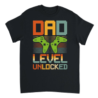Product Dad Level Unlocked Gamer Dad Unisex T-Shirt