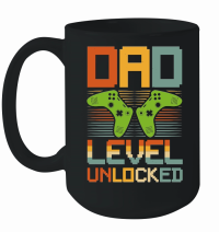 Product Dad Level Unlocked Gamer Dad Mug