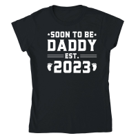 Product Soon to be Daddy 2023 Dad Classic Womens Crewneck T-shirt