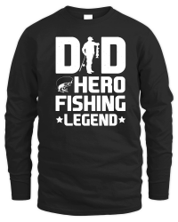 Product Dad Hero Fishing Legend Unisex Sweatshirt