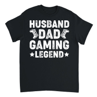 Product Husband Dad Gaming Legend Unisex T-Shirt