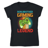 Product Son Brother Gaming Legend Classic Womens Crewneck T-shirt