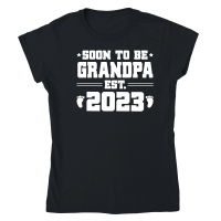 Product Soon to be Grandpa 2023 Classic Womens Crewneck T-shirt