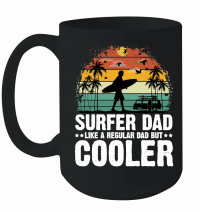 Product Surfer Dad Like A Regular Dad But Cooler Mug