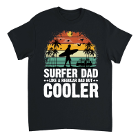 Product Surfer Dad Like A Regular Dad But Cooler Unisex T-Shirt