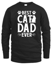 Product Best Cat Dad Ever   01 Unisex Sweatshirt