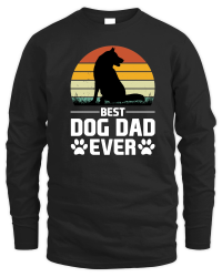 Product Best Dog Dad Ever Unisex Sweatshirt