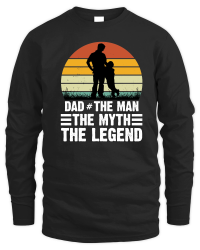Product Dad The Man The Myth The Legend Unisex Sweatshirt