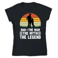 Product Dad The Man The Myth The Legend Classic Womens Crewneck T-shirt