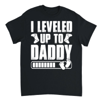 Product I Leveled Up To Daddy Unisex T-Shirt
