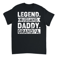 Product Legend Husband Daddy Grandpa Birthday Unisex T-Shirt