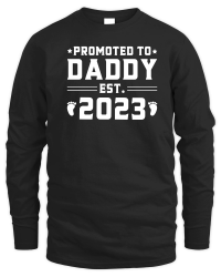 Product Promoted to Daddy Est 2023 Unisex Sweatshirt
