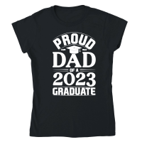 Product Proud Dad Of A 2023 Graduate Classic Womens Crewneck T-shirt