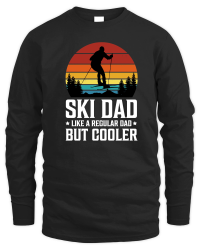 Product Ski Dad Like a Regular Dad But Cooler Unisex Sweatshirt