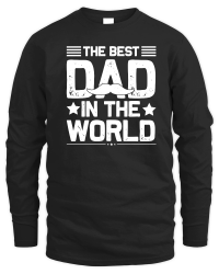Product The Best Dad In The World Unisex Sweatshirt
