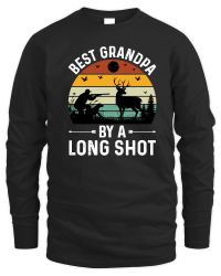 Product Best Grandpa By a Long Shot Hunting Unisex Sweatshirt