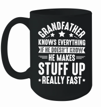 Product Grandfather Knows Everything Mug