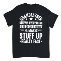 Product Grandfather Knows Everything Unisex T-Shirt