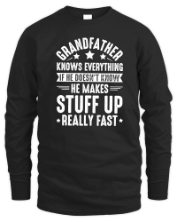 Product Grandfather Knows Everything Unisex Sweatshirt
