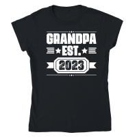 Product Grandpa Est 2023 Classic Womens Crewneck T-shirt