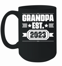 Product Grandpa Est 2023 Mug