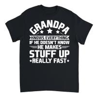 Product Grandpa Knows Everything Unisex T-Shirt