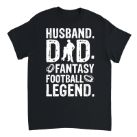 Product Husband Dad Fantasy Football Legend Unisex T-Shirt