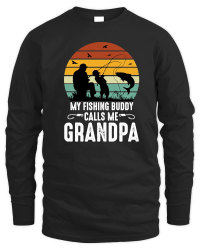 Product My Fishing Buddy Calls Me Grandpa Unisex Sweatshirt