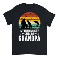 Product My Fishing Buddy Calls Me Grandpa Unisex T-Shirt