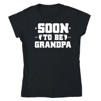 Product Soon To Be Grandpa Classic Womens Crewneck T-shirt