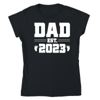 Product Dad Est 2023 Classic Womens Crewneck T-shirt