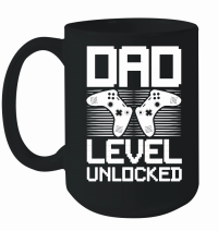 Product Dad Level Unlocked Gamer Dad Mug