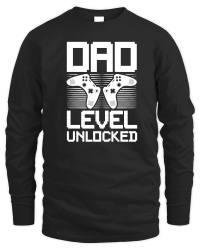Product Dad Level Unlocked Gamer Dad Unisex Sweatshirt