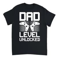 Product Dad Level Unlocked Gamer Dad Unisex T-Shirt