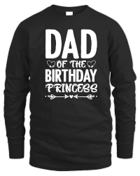 Product Dad Of The Birthday Princess Unisex Sweatshirt