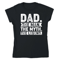 Product Dad The Man The Myth The Legend Classic Womens Crewneck T-shirt